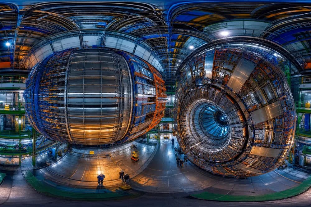 CERN — Go inside the Large Hadron Collider, where physics meets the cosmos.